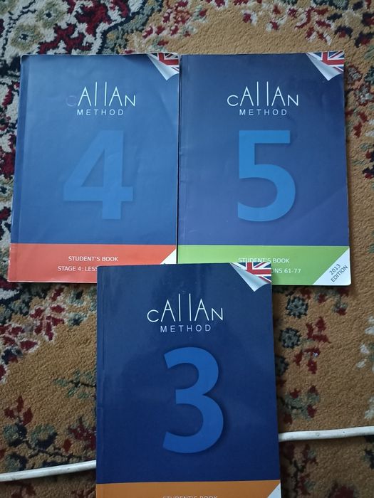 Підручник з англійської (3,4,5)callan метод