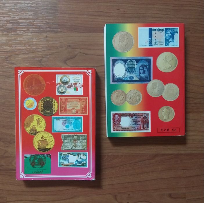 Catálogos moedas e notas - F. Ferreira da Silva  2001 e 2005/6