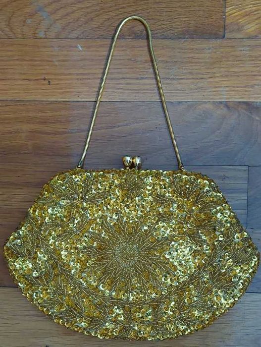 Mala de senhora vintage - antiga