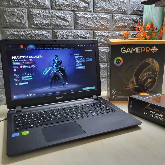 Игровой Acer 4ядра nvidia 2гб батарея 3 часа состояние нового