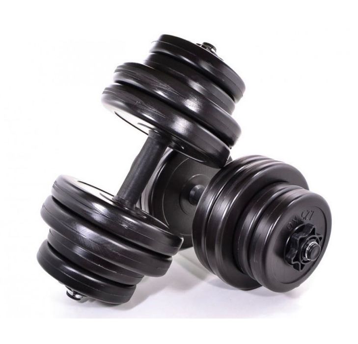 РОЗПРОДАЖ Гантелі розбірні 2х16 кг набір