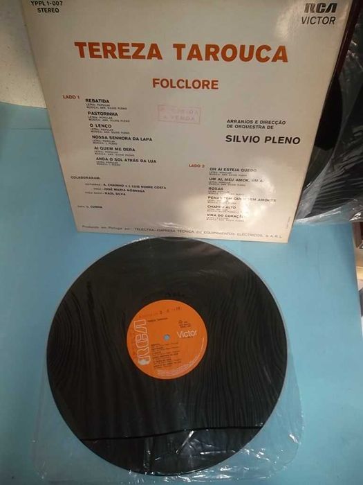 LP - Tereza Tarouca – Folclore (1975)