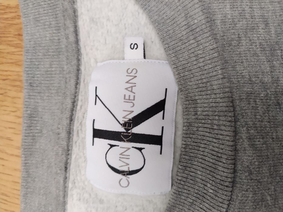 Sweat cinza Calvin Klein