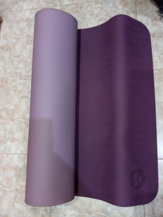 Коврик йога мат Bodhi Flow ТРЕ профи, двухслойный йога,фитнес.