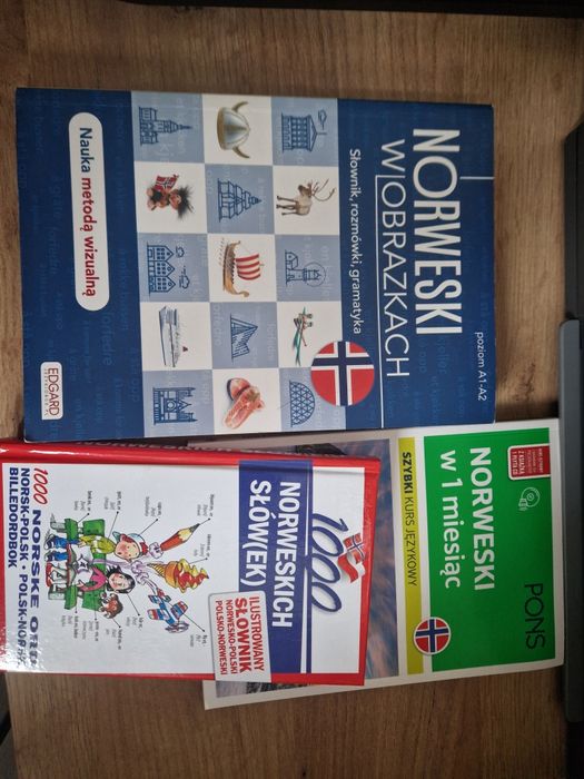 Książki nauka języka norweskiego