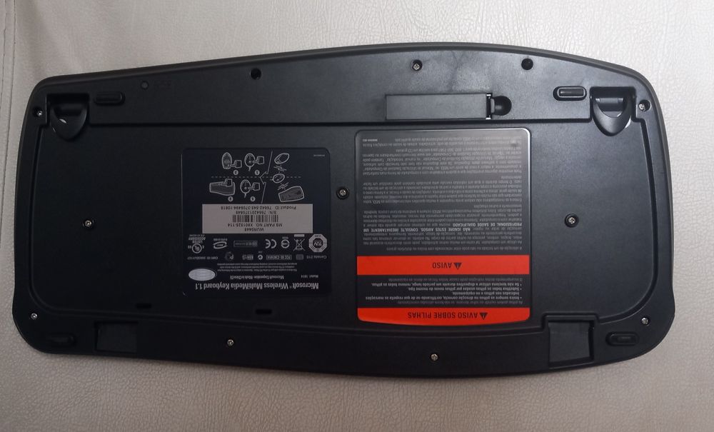 Conjunto barato teclado + rato wireless (sem fios), Microsoft