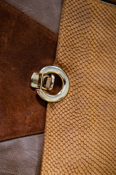 mochila Zyria de pele