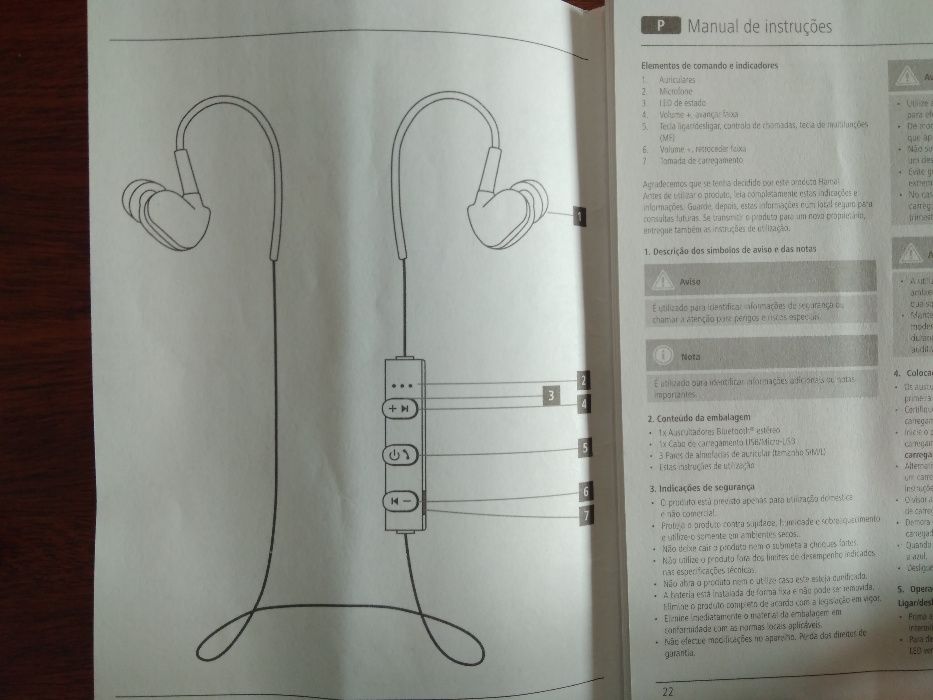 Bluetooth Earbuds with Microphone (In-Ear) - Hama64739675420034122