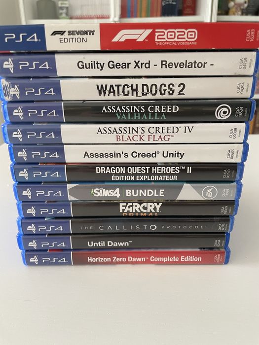 Lote de jogos PS4