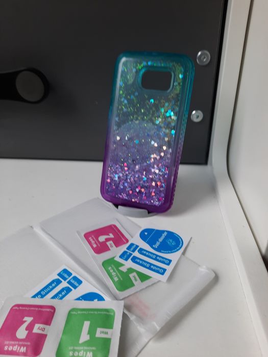 Szkło hartowane 2szt  na wyświetlacz Samsung s6