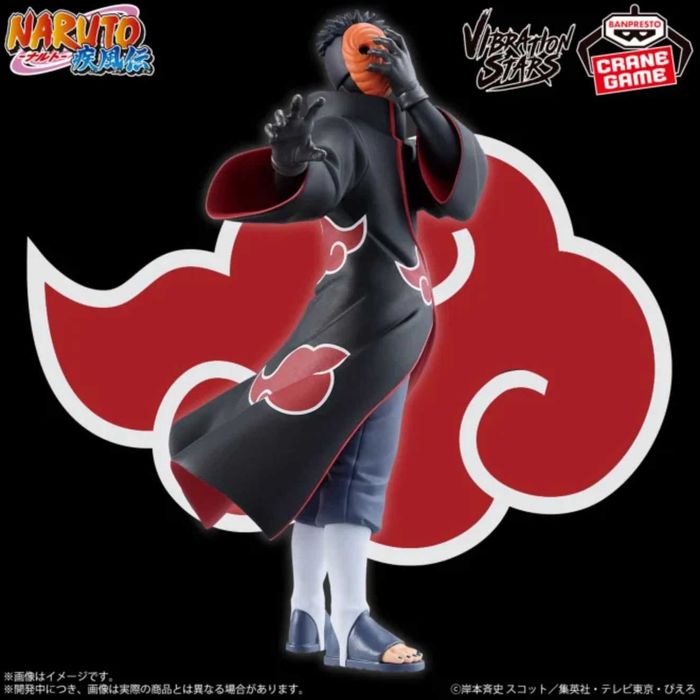 Banpresto Naruto Shippuden VIBRATION STARS Tobi/Obito Uchiha Novo