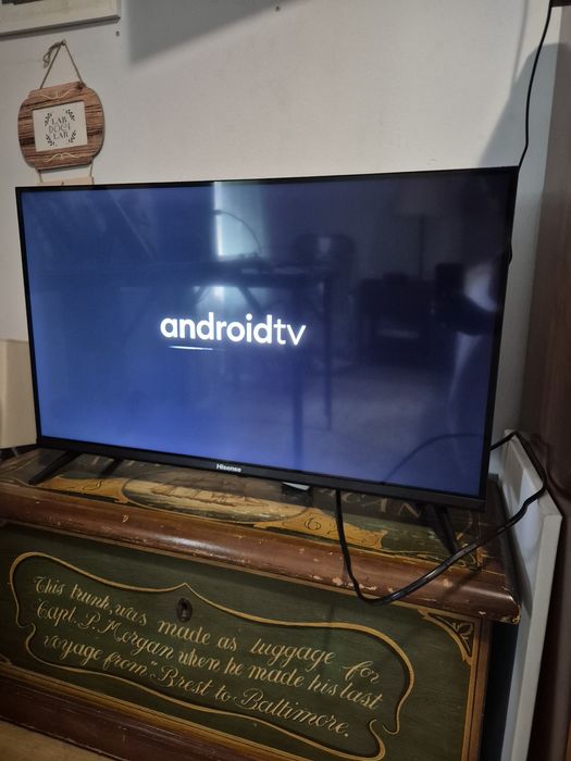 Hisense 32” Smart TV Android TV – Wi-Fi, Netflix e Chromecast