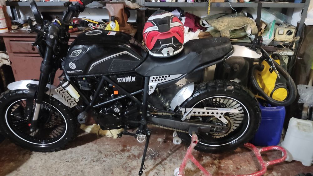 Мотоцикл Geon Scrambler 300 (2024)