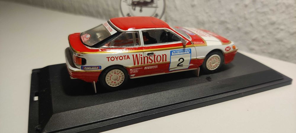 Toyata Celica 1:43 nowy model dla kolekcjonera Rajdowka