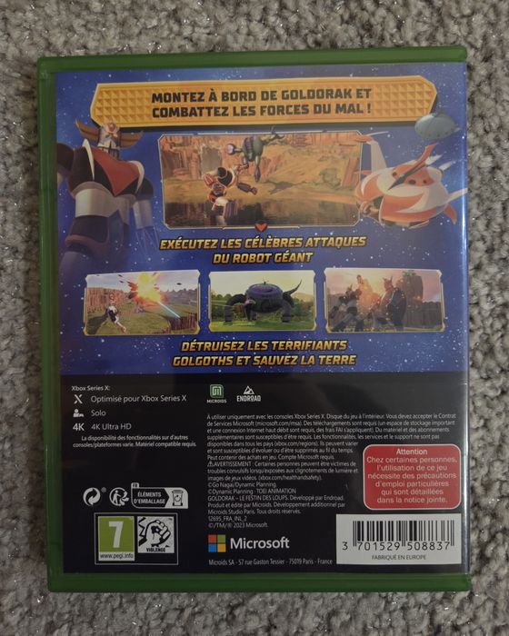 Goldorak : Feast of the Wolves Xbox Series X