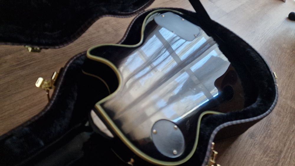 Epiphone Les Paul Custom Ebony canhoto/esquerdino