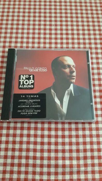 1 Cd - Paulo Gonzo - Quase Tudo