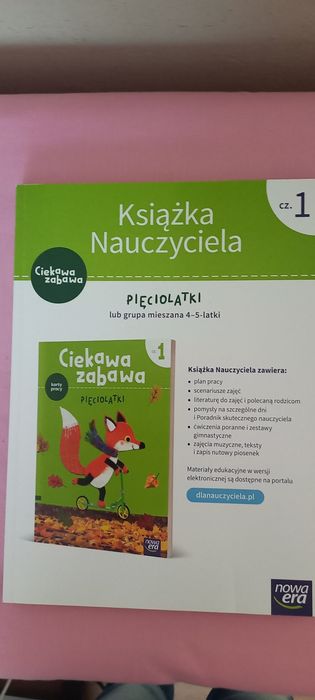 Książka nauczyciela - CIEKAWA ZABAWA część 1
