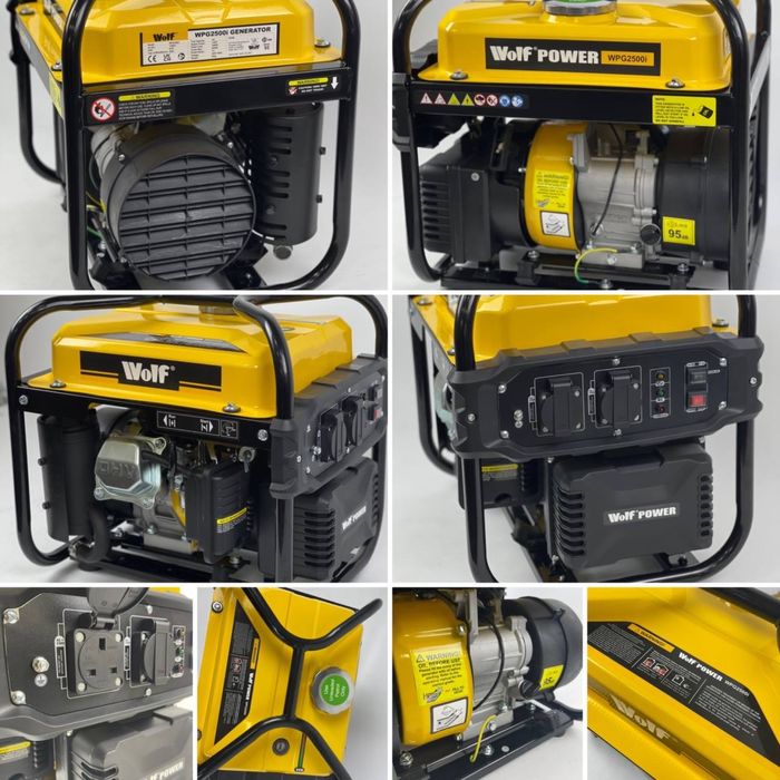 Wolf Petrol Інверторний генератор WPG2500i 2000w 2.5KVA