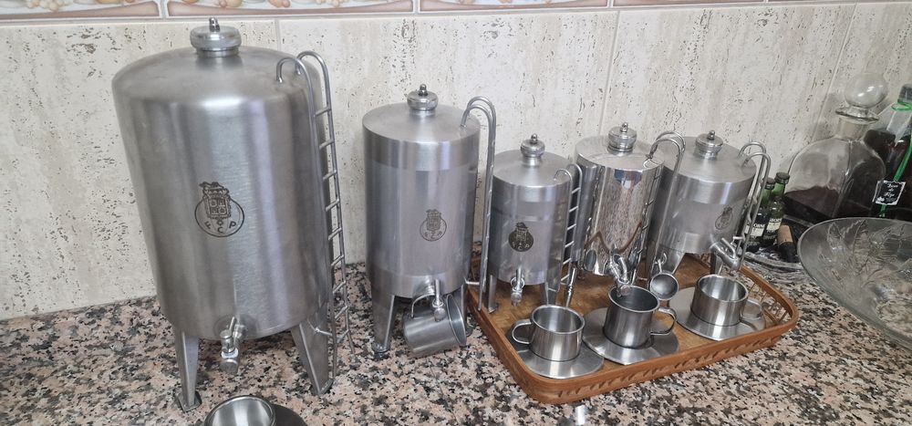 Cubas inox polido artesanais santa marinha Zêzere  Baião