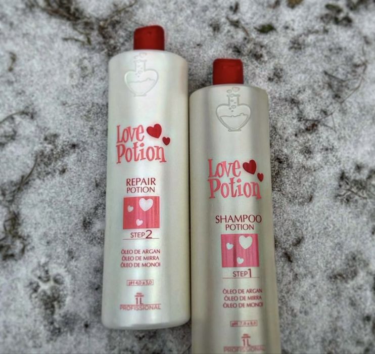 Keratin i Botox do włosów Love Potion