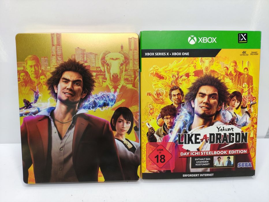 Gra Xbox One Yakuza Like a Dragon, steelbook