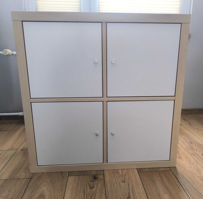 Regał Kallax Ikea + wkłady