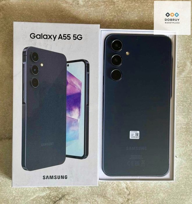 Супер Смартфон Samsung Galaxy A55 5G A556B 8/256GB Navy