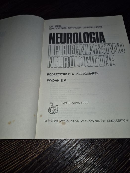 Neurologia i pielęgniarstwo neurologiczne