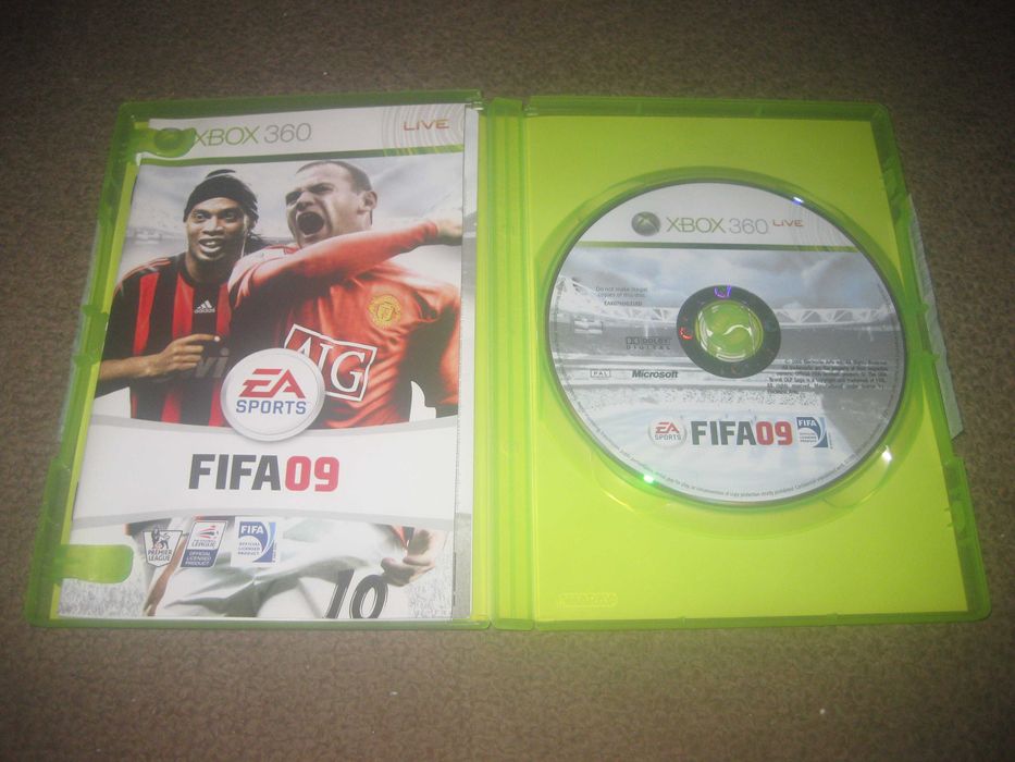 Jogo "FIFA 09" para a Xbox 360/Completo!