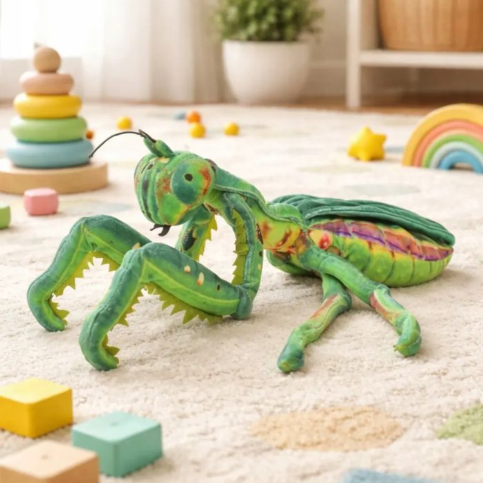 Maskotka Modliszka Realistyczna Dubi - 42Cm. Nowy Produkt