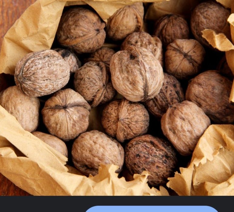 Горіхи цілі продам,урожай 2025 р, просушені.