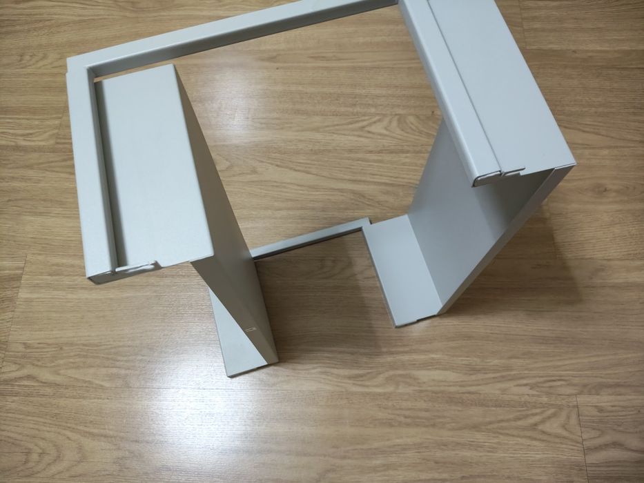 Prateleiras metal para interior ou exterior de armário, 2 prateleiras