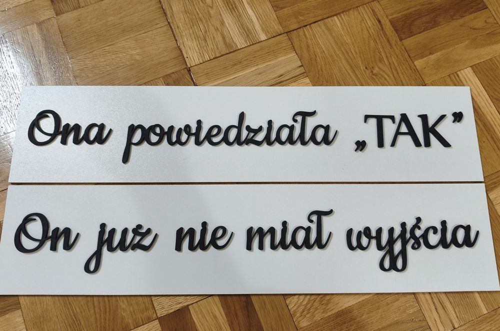 Tablice ślubne rejestracyjne nowe