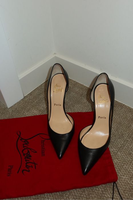 Туфлі Christian Louboutin лабутени чорні