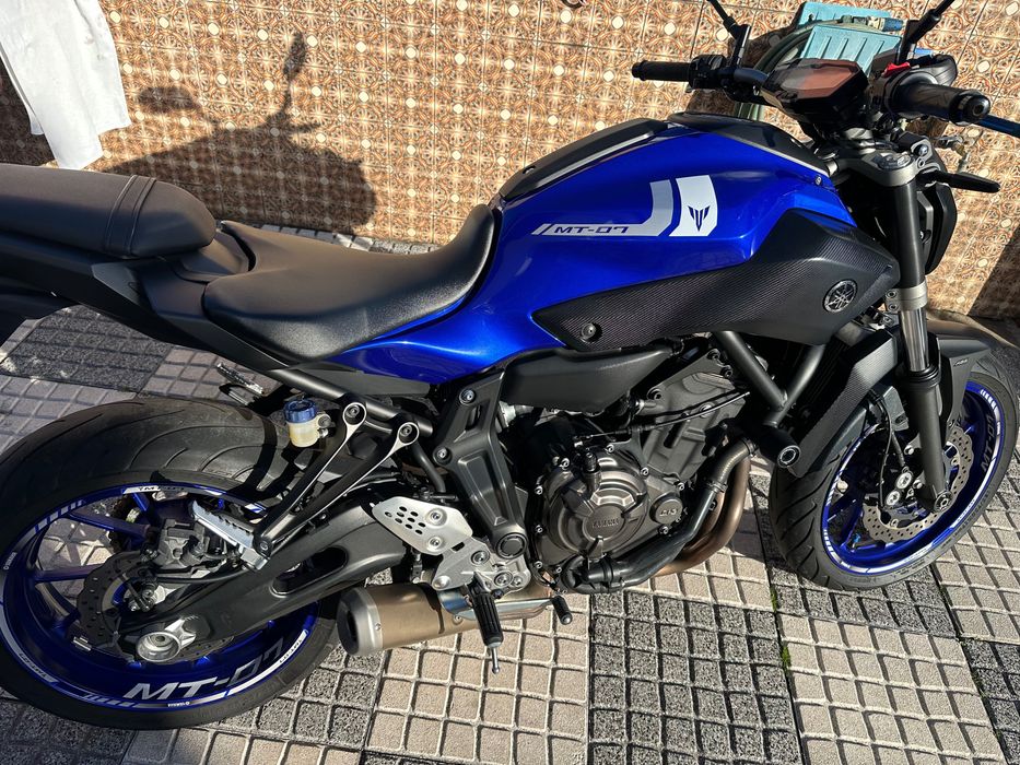 YAMAHA MT07 55kw Irrepreensível