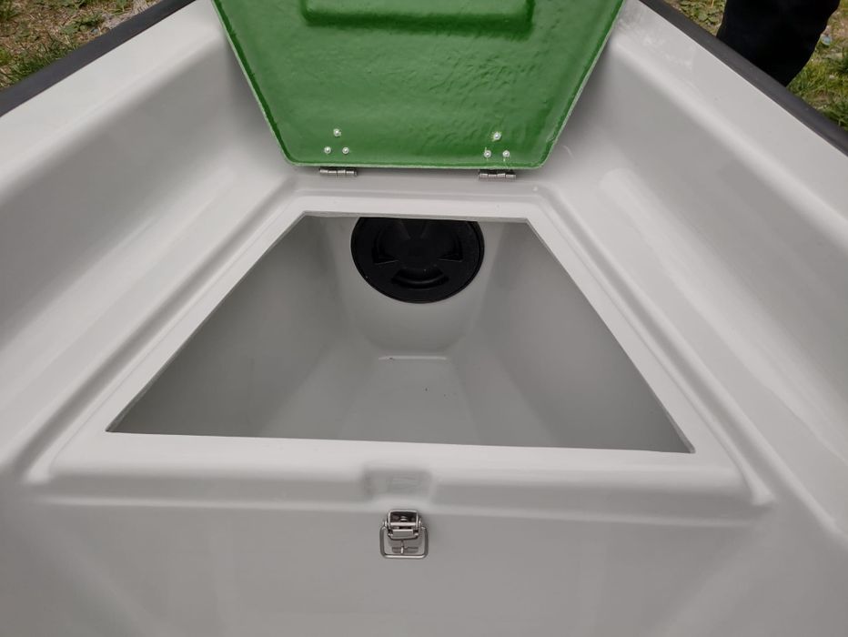 Łódź łódka wędkarska turystyczna rekreacyjna dwupłaszczowa 340