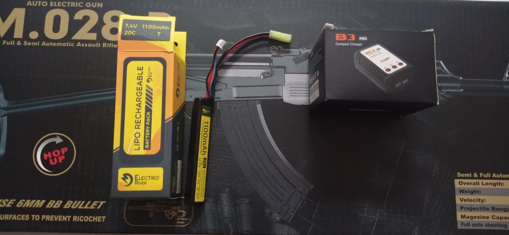 AK CYMA airsoft Novo