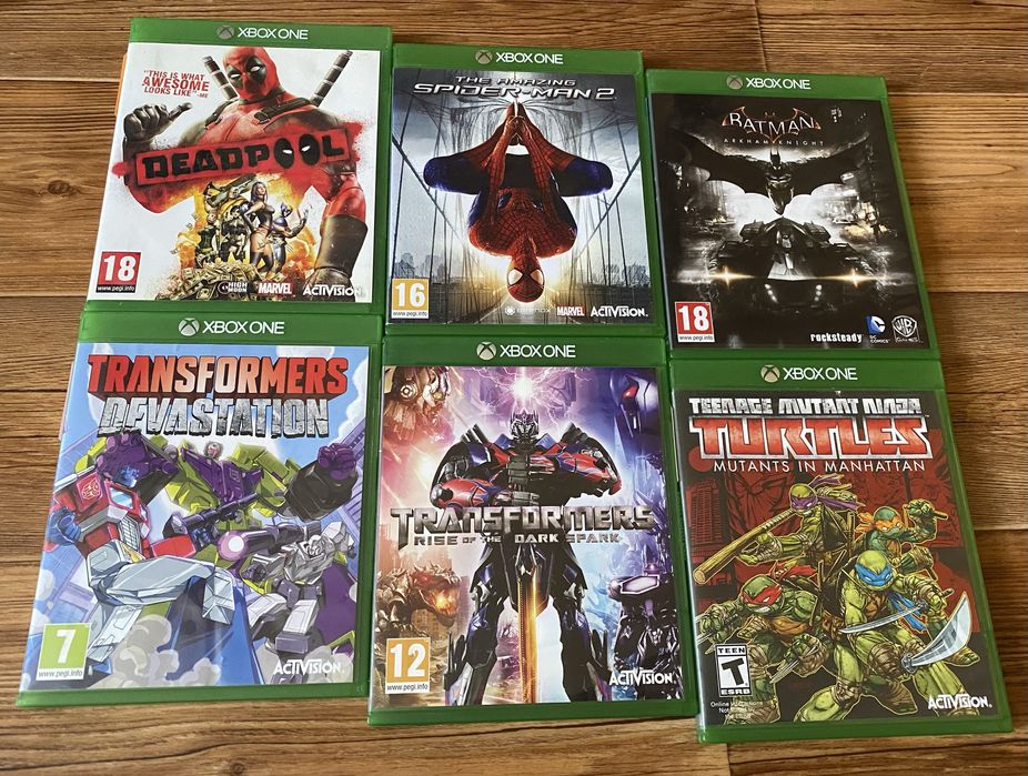 Xbox One/Series X: Deadpool, PES 2021, FORZA, Tekken, Mortal Kombat.