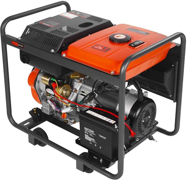 Agregat Prądotwórczy Generator Diesel 3Fazowy Kraft 230V/400V 7,5KW