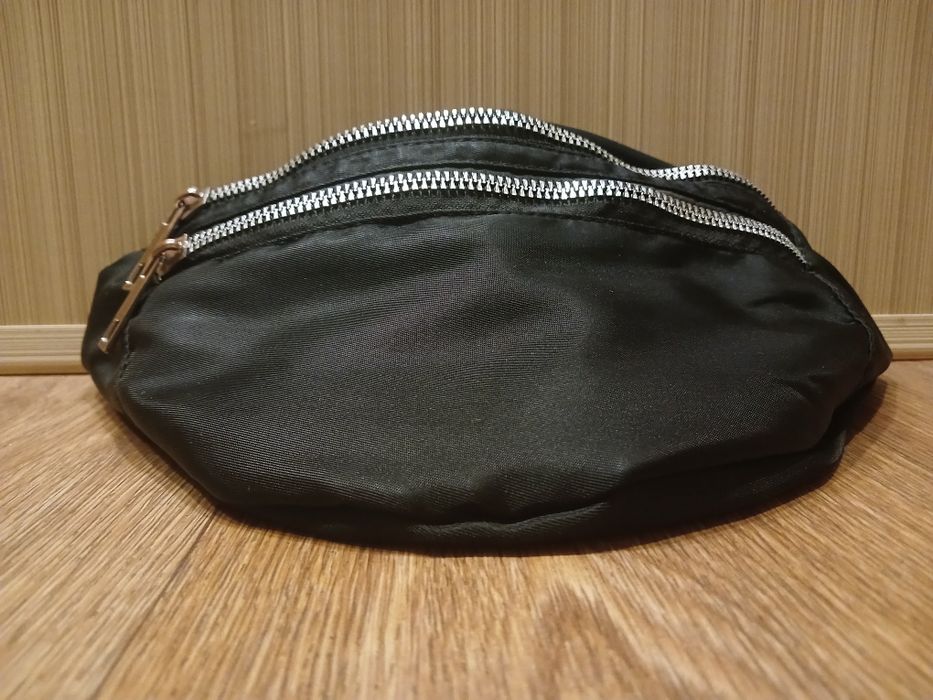 Сумка из текстиля на пояс бананка унисекс