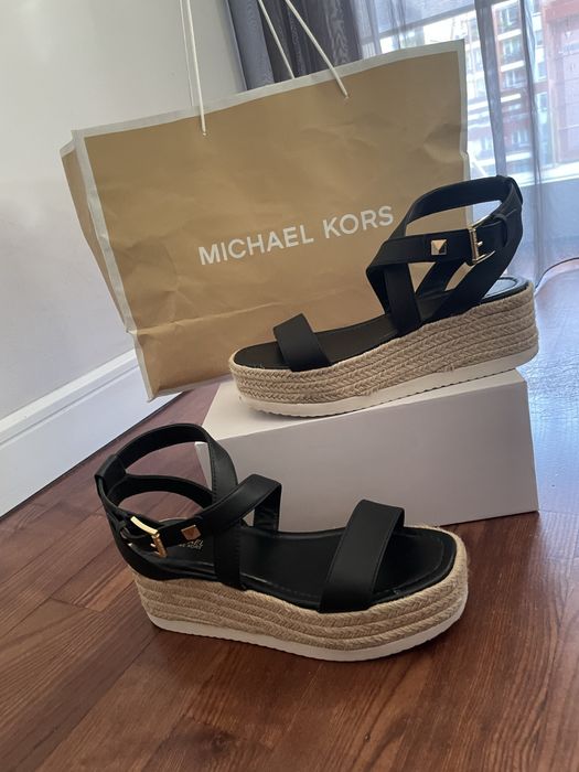 Sandaly espadryle Michael Kors wedge