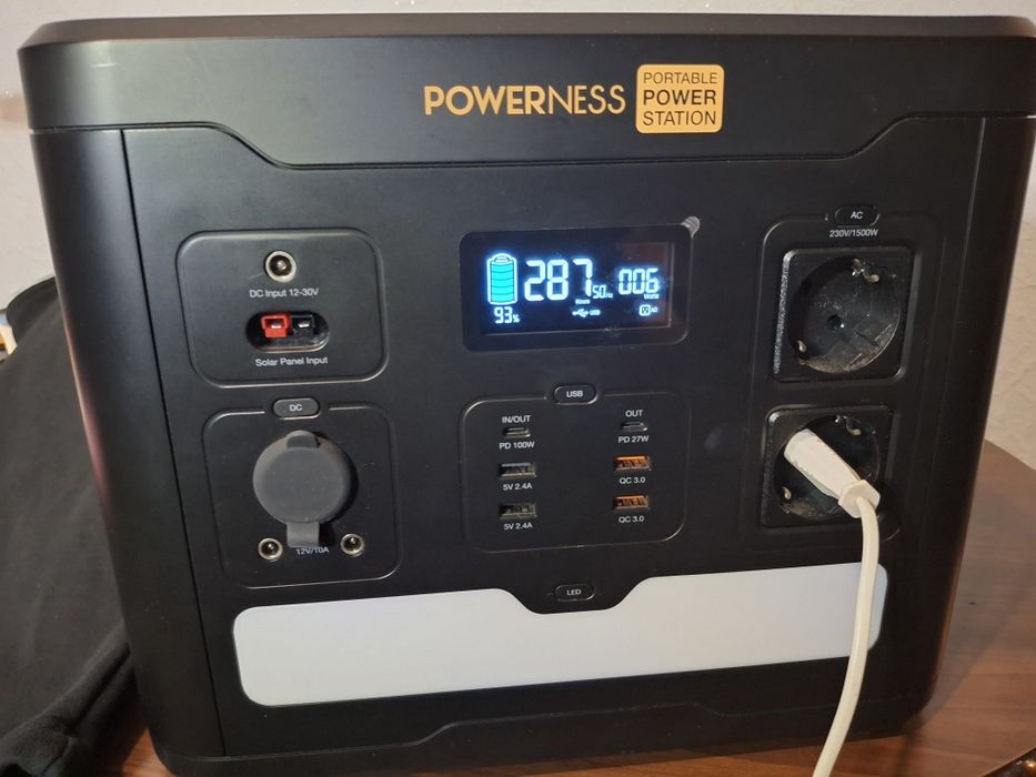 Електростанція Powernеs- 1600Bт, пік-3000Вт. ціна-29950гр. Нова