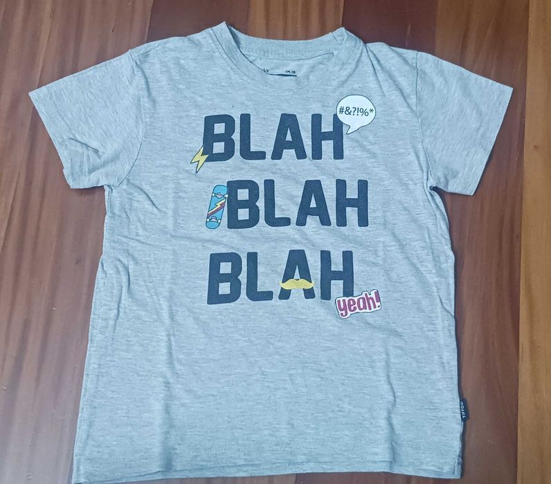 Conjunto 7 t-shirts para criança - 5/6 anos