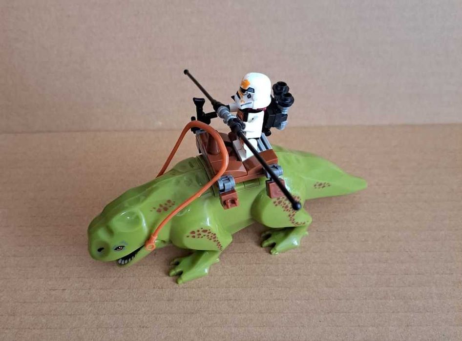 Star Wars dewback e Sandtrooper (Lego compativel)