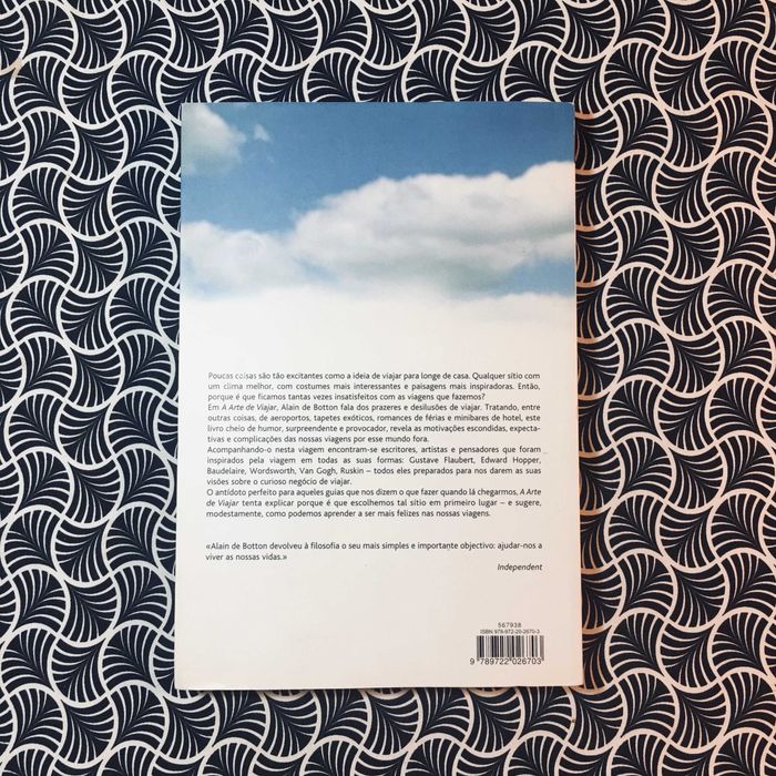 A Arte de Viajar - Alain de Botton