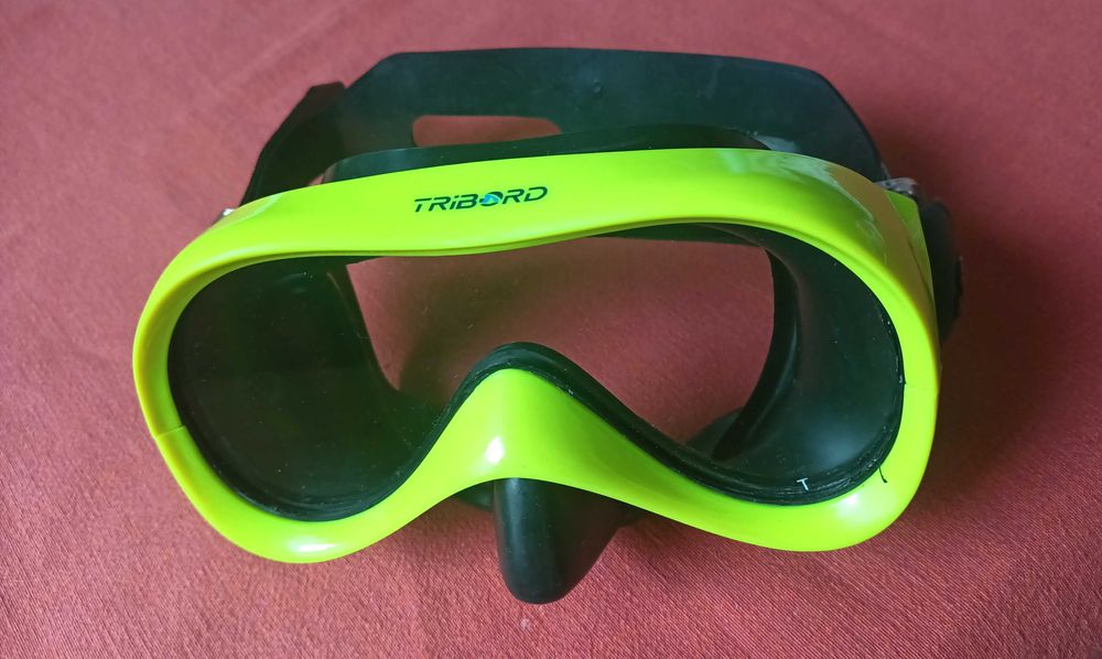 Płetwy do snorkelingu zestaw: płetwy maska fajka Tribord Decathlon