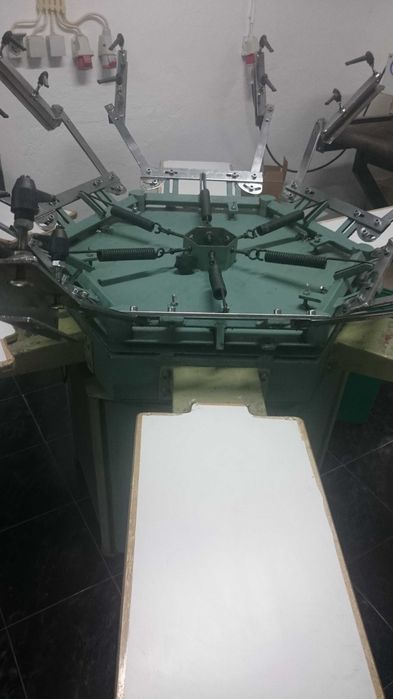 Maquina Serigrafia Têxtil Manual 6 cores