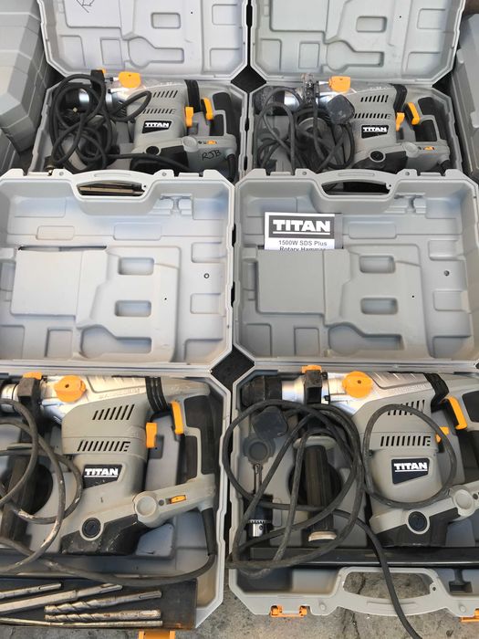 Перфоратор Titan TTB 653 SDS 1500 Вт 8 Дж з Англії