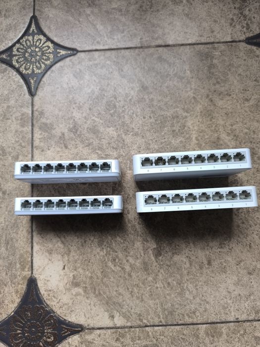 Комутатори Tenda, D-link, tp-link